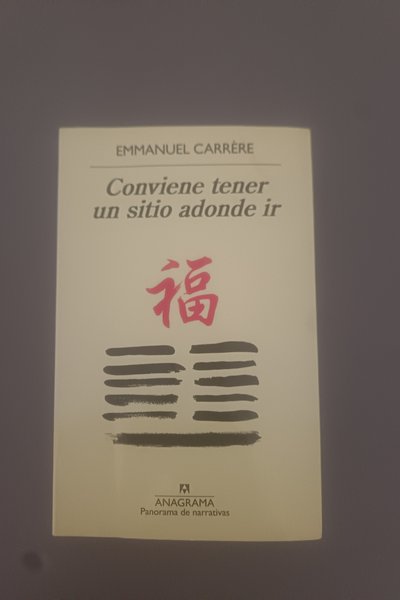 Conviene tener un sitio adonde ir